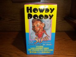 BOX SET of SIX VHS TAPES of CLASSIC Howdy Doody Collection